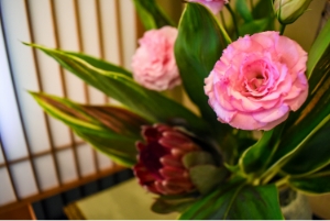 特別室さくらの間生花